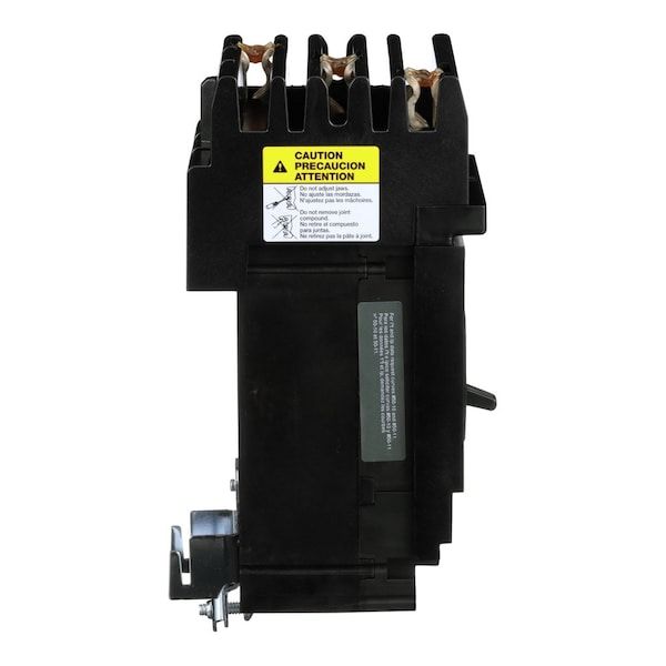 Square D Molded Case Circuit Breaker, HJA Series, 110A, 3 Pole, 600V AC, 100kA at 240V AC - HJA36110