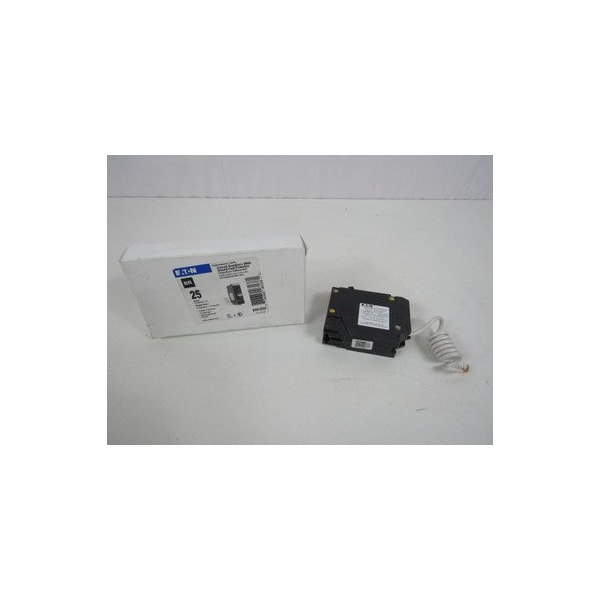 Eaton BR GFCI CIRCUIT BREAKER, PLUG-IN GROUND FAULT CIRCUIT BREAKER, 25 A, 10 KAIC,  - BRN125GF