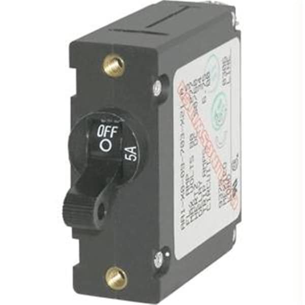 Livewire Blue Sea AC/DC Single Pole Magnetic World Circuit Breaker - White - 25 Amp - LI3452579