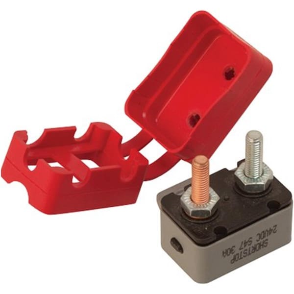 Powerhouse 420853-1 30A Resettable Circuit Breaker with Cover - PO804042