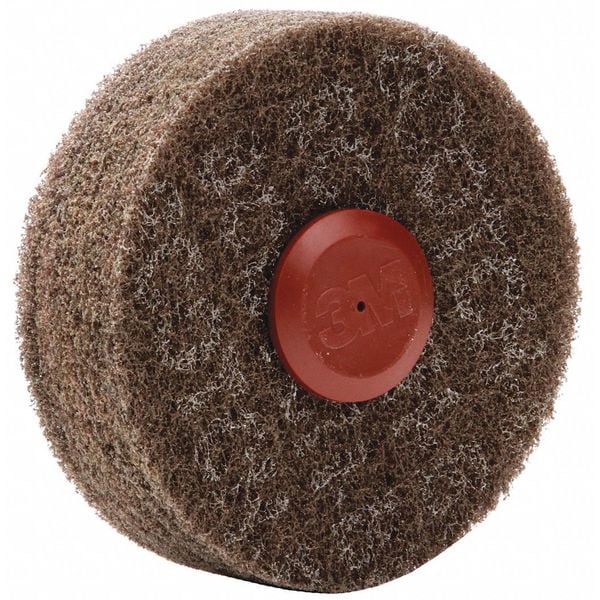 Disco de fibra Scotch-Brite, 4" de diámetro, orificio de montaje de 1-1/4" - 7000120710