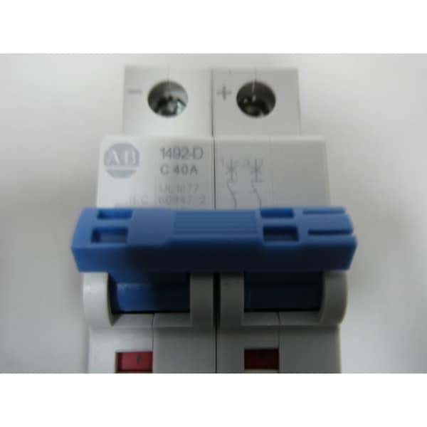Allen Bradley 2P 40A AMP 440V-AC MINIATURE CIRCUIT BREAKER - 1492-D2C400