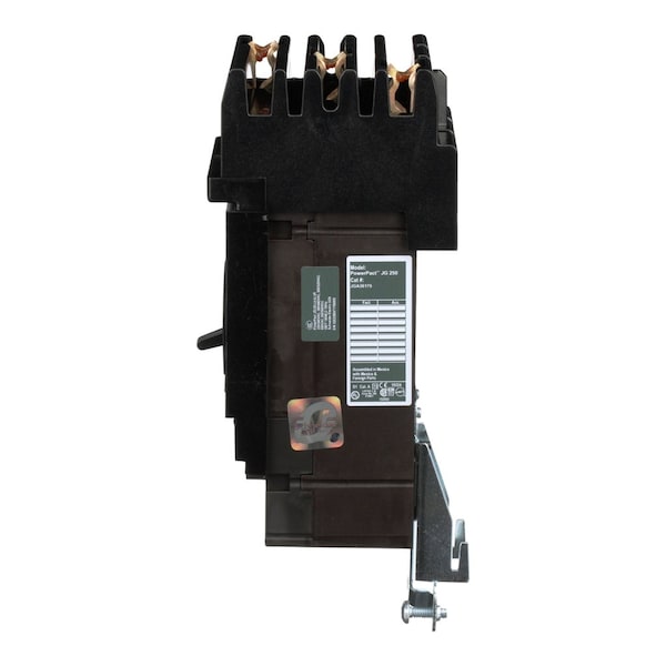 Square D Molded Case Circuit Breaker, JGA Series, 175A, 3 Pole, 600V AC, 65kA at 240V AC - JGA36175