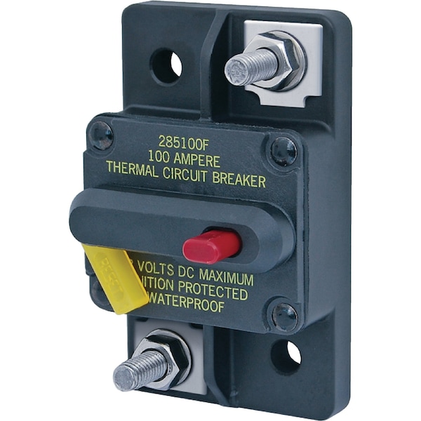 Blue Sea Systems Circuit Breaker, 285 Series, 40A, Not Rated, 3kA at 48V - 7182