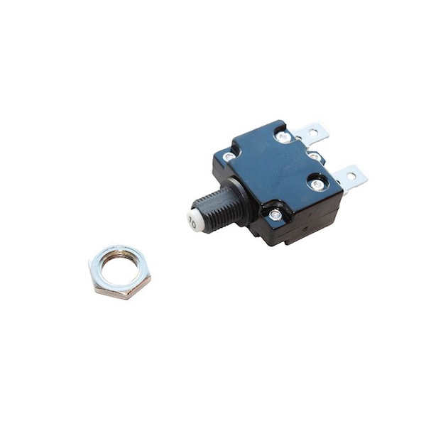 Optifuse Thermal - Push to Reset, 50VDC 250VAC 10A - CBW57-ES-10A-5H