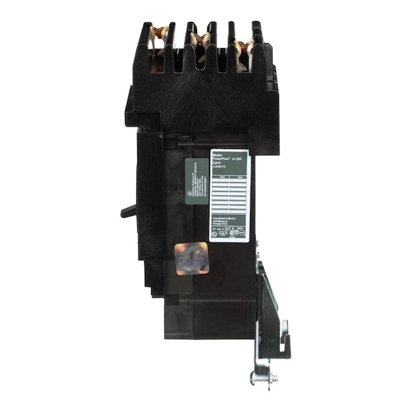 Square D Molded Case Circuit Breaker, JJA Series, 175A, 3 Pole, 600V AC, 100kA at 240V AC - JJA36175