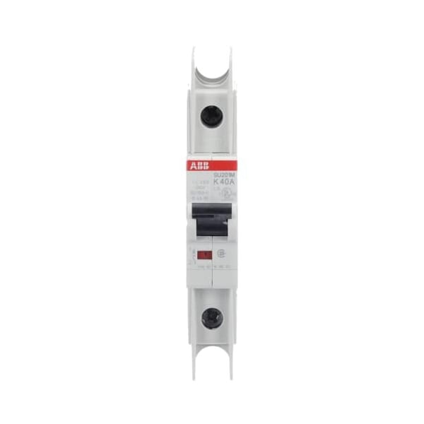 Abb Miniature Circuit Breaker, SU201 Series, 40A, 1 Pole, 230/240V AC, 10kA, K Curve - SU201M-K40