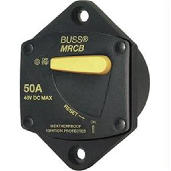 Blue Sea Systems Circuit Breaker, 187 Series, 90A, Not Rated, 5kA at 14V DC - 7043