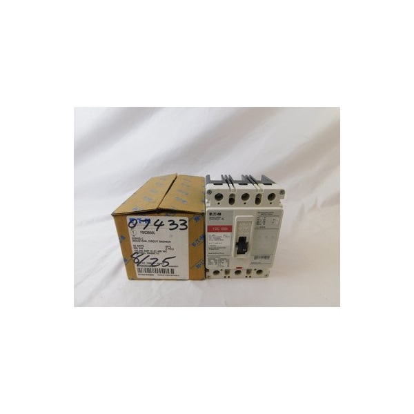 Eaton Molded Case Breakers MCCBs FDC 3P 50A 600V 50/60Hz 3Ph F Frame - FDC3050L