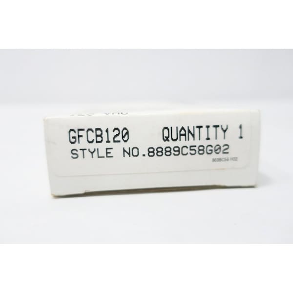 Eaton Cutler-Hammer GROUND FAULT CIRCUIT INTERRUPTER 20A AMP 120V-AC MINIATURE CIRCUIT BREAKER - GFCB120