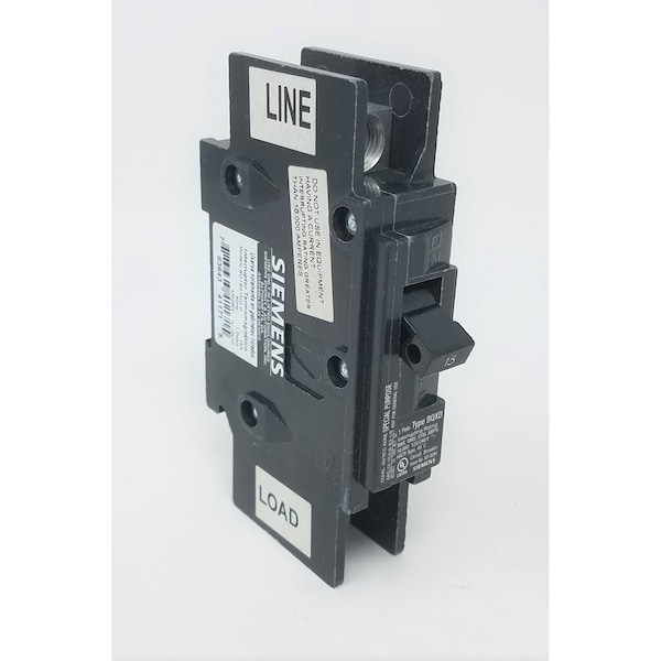Siemens BREAKER 15A 1P 120V 10K BQXD DIN RAIL - BQ1B015QLD