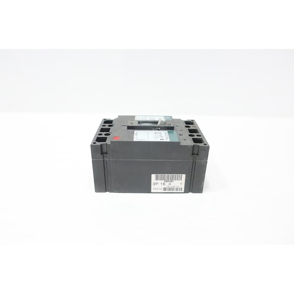 Ge 3P 15A AMP 480V-AC 250V-DC MOLDED CASE CIRCUIT BREAKER - TED134015WL