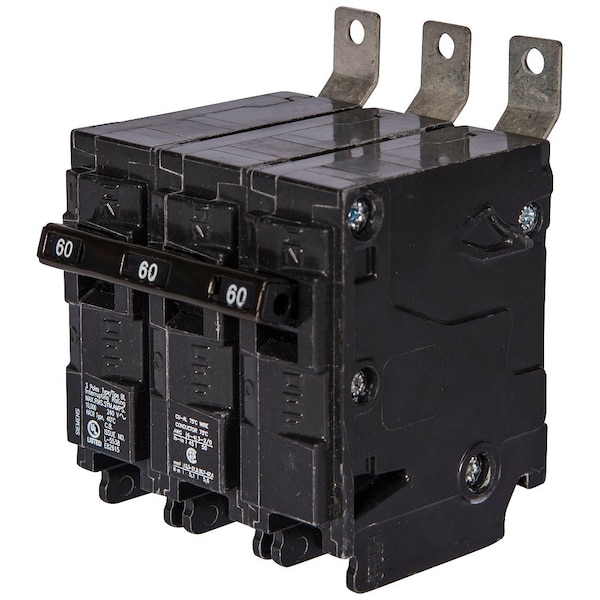 Siemens Miniature Circuit Breaker, BL Series, 30A, 3 Pole, 240V AC, 65kA at 240V AC - B330HH