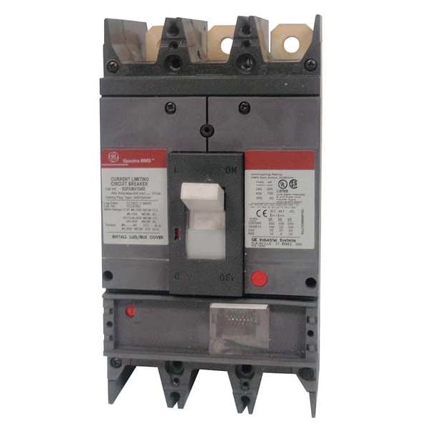 Ge Molded Case Circuit Breaker, TJJ Series, 350A, 2 Pole, 600V AC, 14kA at 277/480V AC - TJJ426350WL