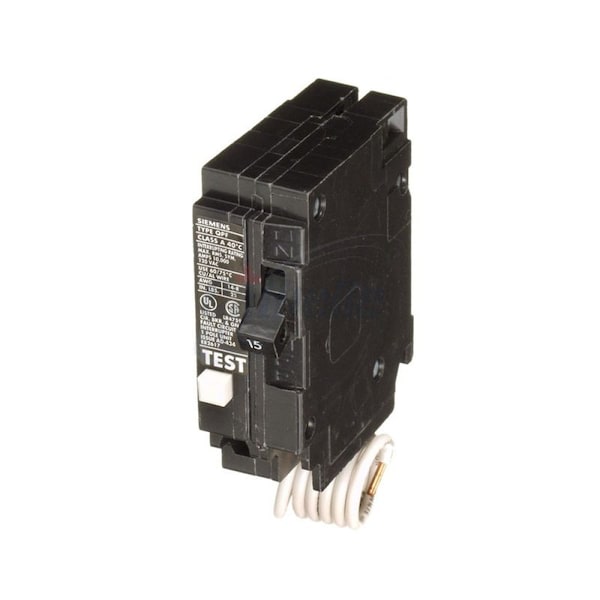 American Imaginations Circuit Breaker, Q GFCI Series, 15A, 1 Pole, 120/240V AC - AI-36701