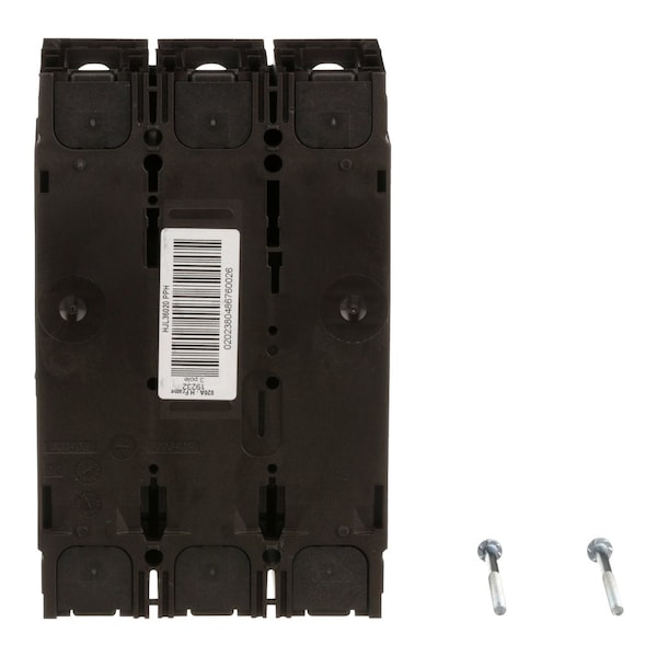 Square D Molded Case Circuit Breaker, HJL Series, 20A, 3 Pole, 600V AC, 100kA at 240V AC - HJL36020