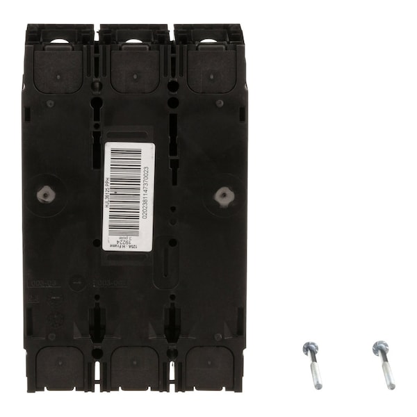 Square D Molded Case Circuit Breaker, HJL Series, 125A, 3 Pole, 600V AC, 100kA at 240V AC - HJL36125