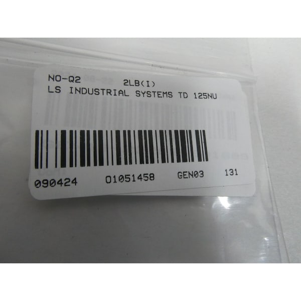 Ls Industrial Systems 3P 40A AMP 240/480/600V-AC MOLDED CASE CIRCUIT BREAKER - TD 125NU