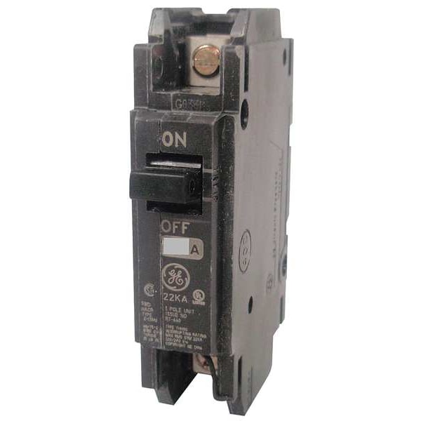 Ge Miniature Circuit Breaker, THHQC Series, 60A, 1 Pole, 120/240V AC, 22kA at 120/240V AC - THHQC1160WL