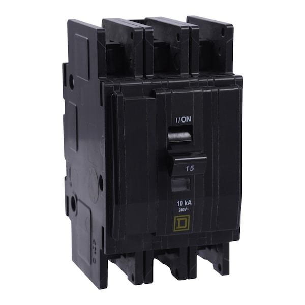 Square D Miniature Circuit Breaker, QOU Series, 30A, 3 Pole, 120/240V AC, 10kA at 120/240V AC - QOUR3305283CCC