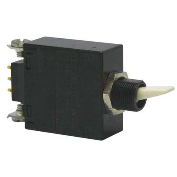 Carling Technologies Circuit Breaker, M Series, 5A, 1 Pole, 250V AC, 1.5kA at 120V AC, Medium Curve - MM1-B-34-450-1-12B-B-E