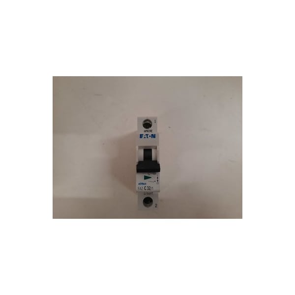 Eaton Miniature Circuit Breakers MCBs FAZ 1P 32A 480V 50/60Hz 1Ph - FAZ-C32/1
