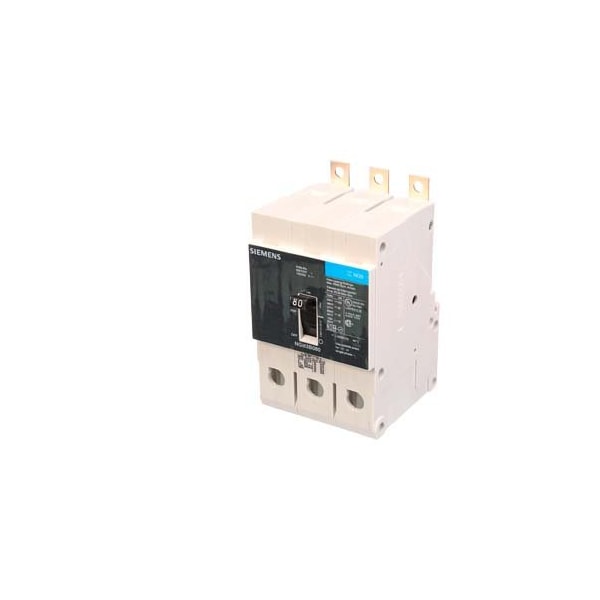Siemens BREAKER NGB 3P 80A 600V 14KA LD LUG BULK - NGB3B080V