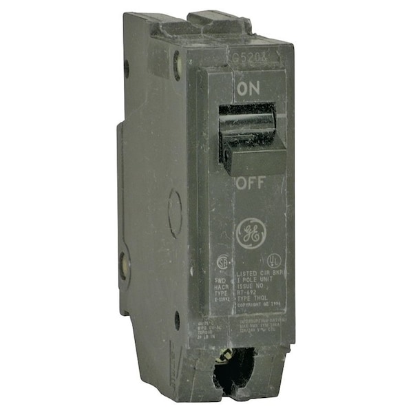 Ge Industrial Solutions Circuit Breaker, THQL Series, 50A, 1 Pole, 120/240V AC, 10kA at 120/240V AC - THQL1150
