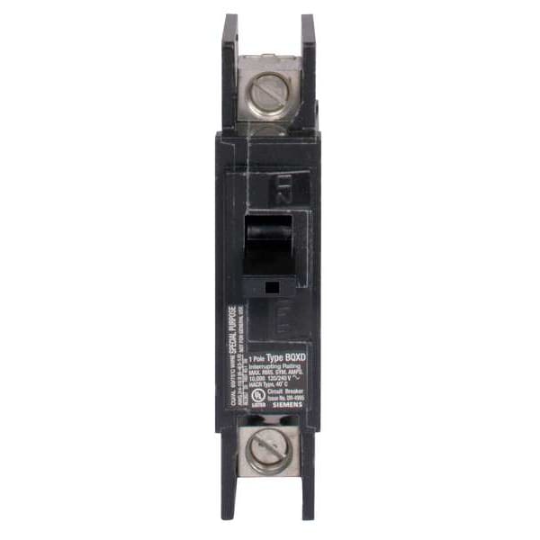 Siemens Miniature Circuit Breaker, BQH Series, 20A, 1 Pole, 120V AC, 22kA at 120V AC - BQ1B020H00S01