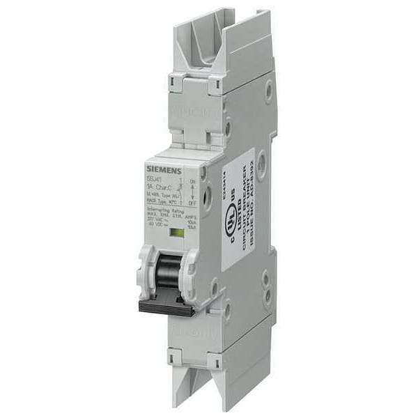 Siemens IEC Miniature Circuit Breaker, 5SJ4 Series, 40A, 1 Pole, 277V AC, 10kA at 277V AC, C Curve - 5SJ41407HG42