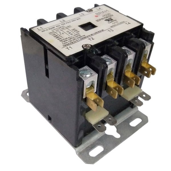 Connecticut Electric Circuit Breaker, Definite Purpose Contactor Series, 30A, 4 Pole, 240V AC - BEBDP4P30A240V