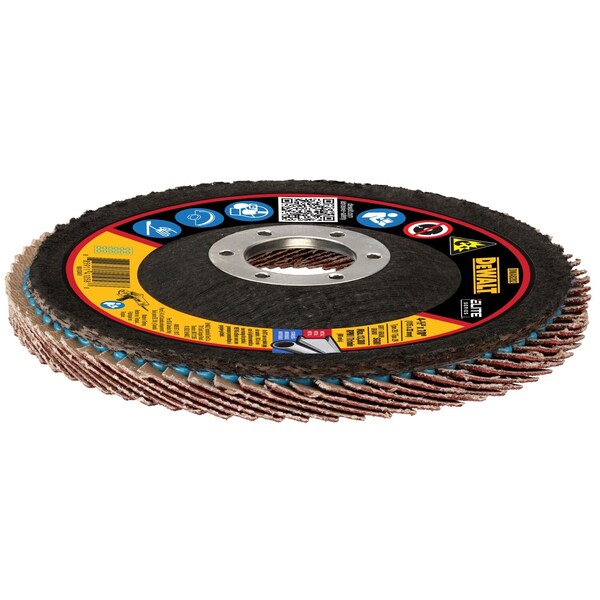 Disco de láminas Dewalt de 4-1/2" x 7/8" 80G T29 XP CER FLAP DISC - DWA8282