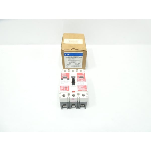 Eaton Cutler-Hammer 3P 150A AMP 600V-AC 250V-DC MOLDED CASE CIRCUIT BREAKER - FD3150SK