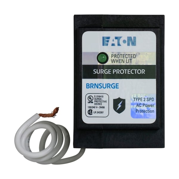 Eaton Type BR circuit breaker surge protective device, Two Pole, Surge Protective Device - BRNSURGE