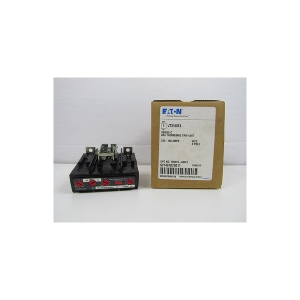 Eaton Trip Units JT 3P 160A 600V 50/60Hz - JT3160TA