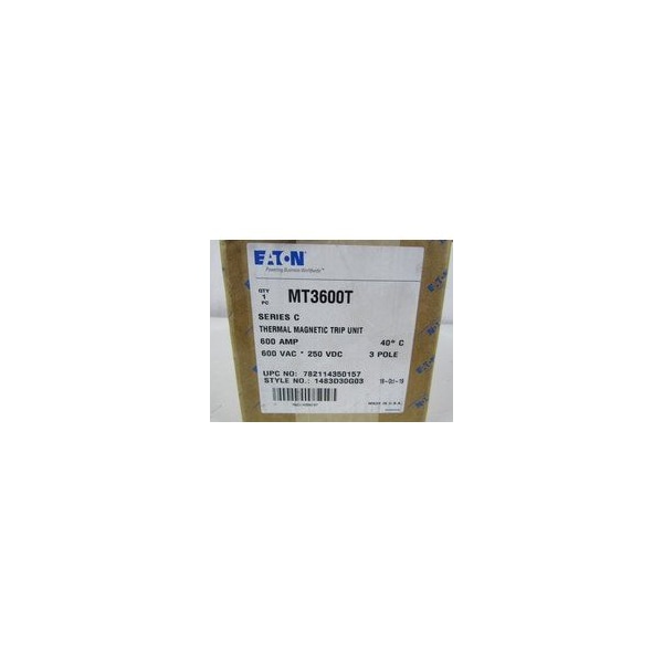 Eaton Trip Units MT 3P 600A 600V 50/60Hz - MT3600T