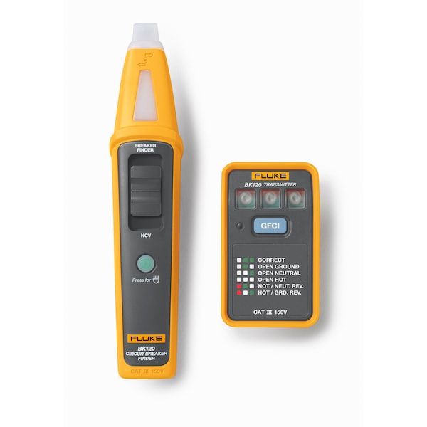 Fluke Circuit Breaker Finder, LED, 50 to 60 Hz - FLUKE-BK120