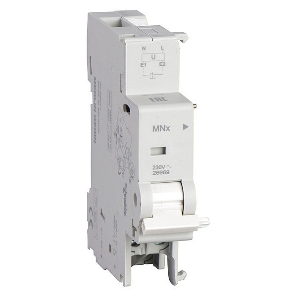 Schneider Electric Undervoltage Release, Multi 9 Circuit Breakers, 230V AC, 0 Poles - M9A26969