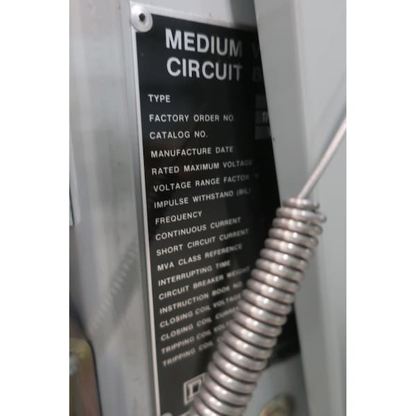 Square D Magnum 1200A Amp 1Kv-Ac Air Power Breaker - 5ASB1 MA-250-1200