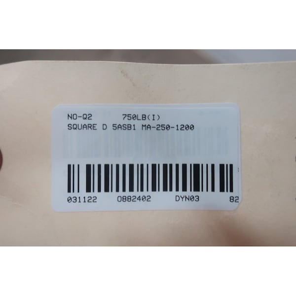Square D Magnum 1200A Amp 1Kv-Ac Air Power Breaker - 5ASB1 MA-250-1200