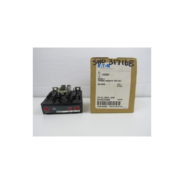 Eaton Trip Units JT 2P 250A 600V 50/60Hz - JT2250T