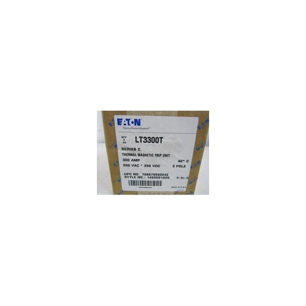 Eaton Trip Units LT 3P 300A 600V 50/60Hz - LT3300T