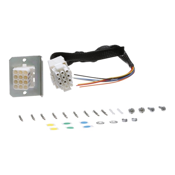 Schneider Electric Circuit breaker accessory, PowerPacT L, auxiliary connector, manual, 9 wire, fixed and moving - S29272