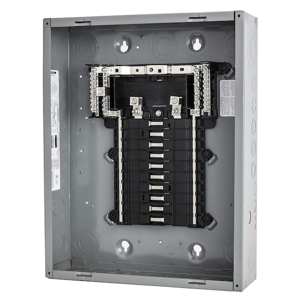 Square D Load Center, QO, 12 Spaces, 125A, 120/240V AC, Main Lug, 1 Phase - QO112L125PG