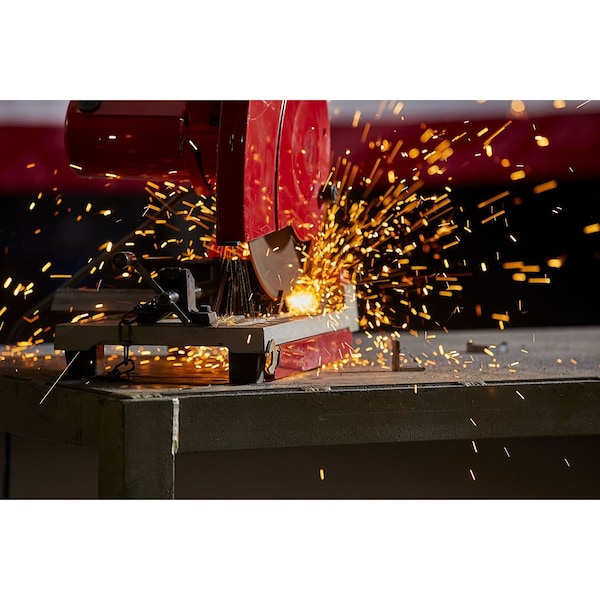 United Abrasives/Sait - Rueda de corte tipo 1 Ironworker de 14" x 3/32" x 1" de óxido de aluminio - 24051