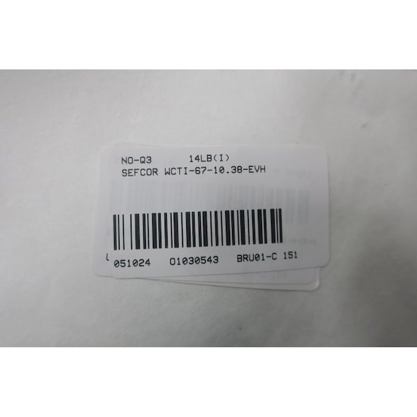 Sefcor ALUMINUM BUS SUPPORT CIRCUIT BREAKER PARTS AND ACCESSORY - WCTI-67-10.38-EVH