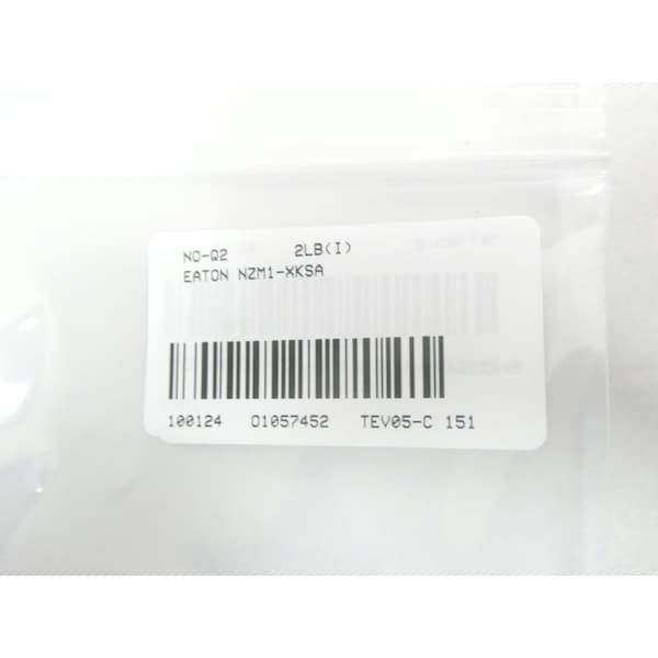 Eaton TERMINAL COVER CIRCUIT BREAKER PARTS AND ACCESSORY - NZM1-XKSA