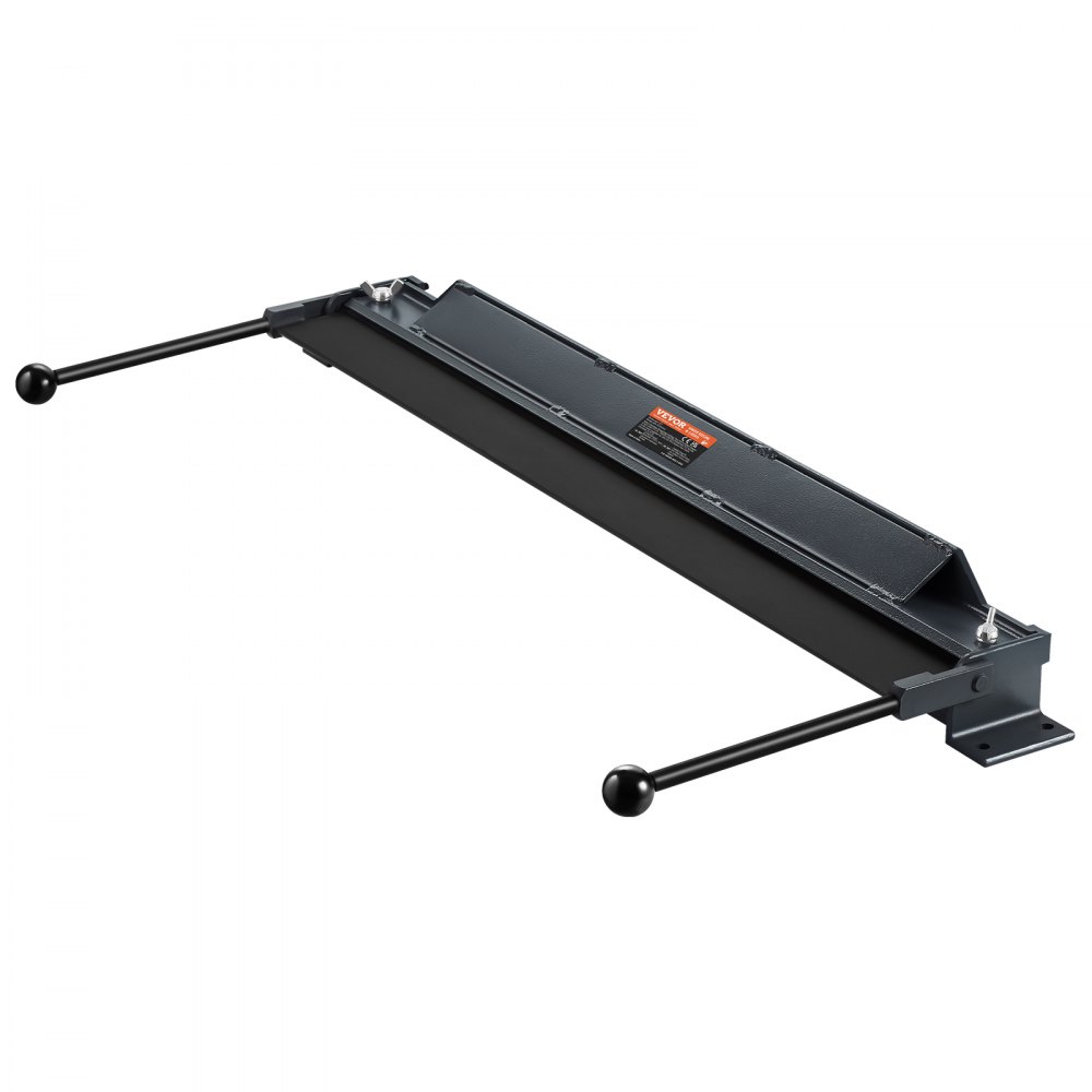 VEVOR Box and Pan Brake, 36-Inch, 0-130 Degrees Sheet Metal Bending Brake, Portable Mini Metal Bender with 20 Gauge Low Carbon Steel 14 Gauge Aluminum Capacity Power Handle, for Metal Bending - WQZDQ36YC20GKA8FTV0