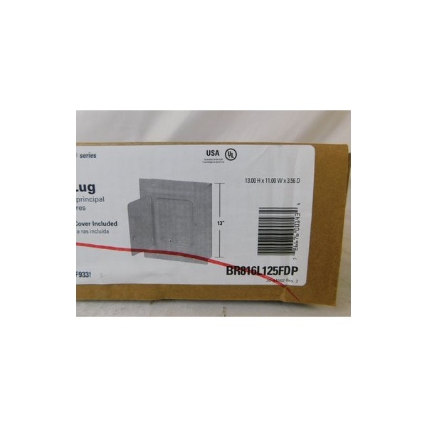 Eaton Loadcenters and Panelboards 2P 15A 240V - BR816L125FDP