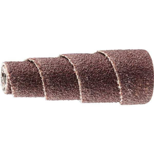 Pferd 3/8" x 1" Cartridge Roll, 1/8" AH - Cónico completo, Óxido de Aluminio 120 Grano - 41803